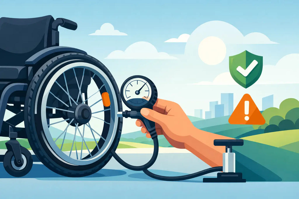 Wheelchair Tyre Pressure Guide for Safer Rides