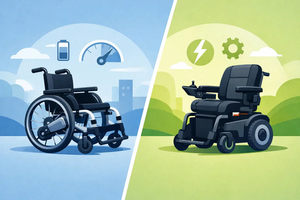 Power Assist vs Electric Wheelchair Choices