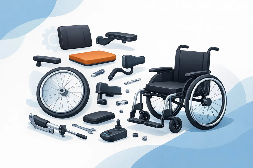 Can Wheelchair Parts Be Replaced Individually?
