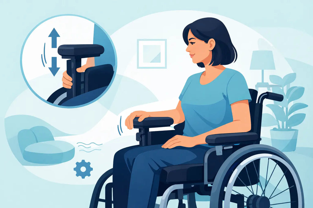 How to Fit Wheelchair Armrests for Comfort