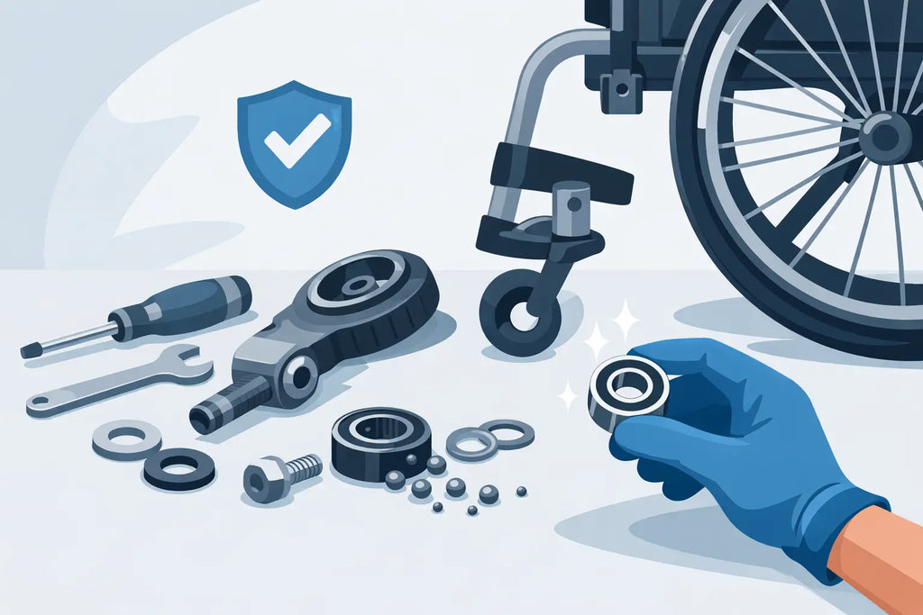 How to Replace Wheelchair Bearings Safely