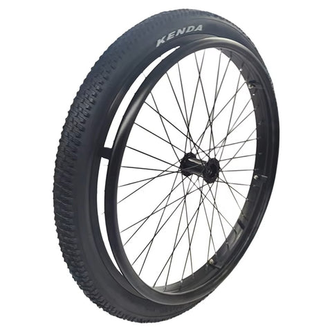 24 Inch Off Road Wheelchair Wheel 12mm axle