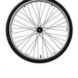 Wheel Rear - Alloy Wheel With Push Rim & Pneumatic tyre