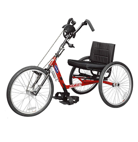 red Top End Excelerator- Handcycle Wheelchair