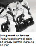 swing in out footrest