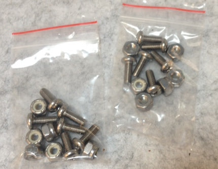 Push Rim Mounting Hardware - Rivnut 6 Pack