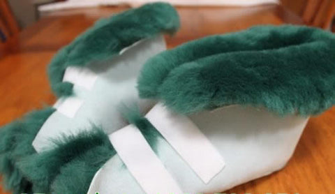 Open Toed Medical Slippers
