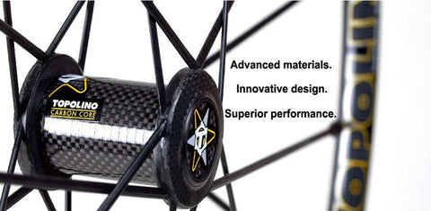 Topolino - Carbon Core WX2.5 wheelchair wheels - one of the worlds lightest wheelchair wheels