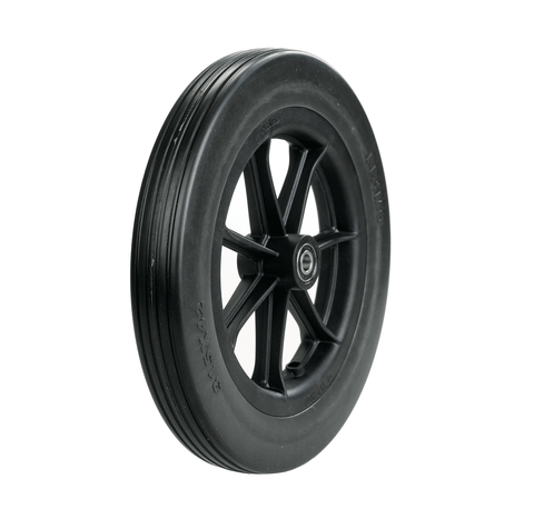 Wheel 12-1/2 x 1.5 With solid PU Tyre - Primo